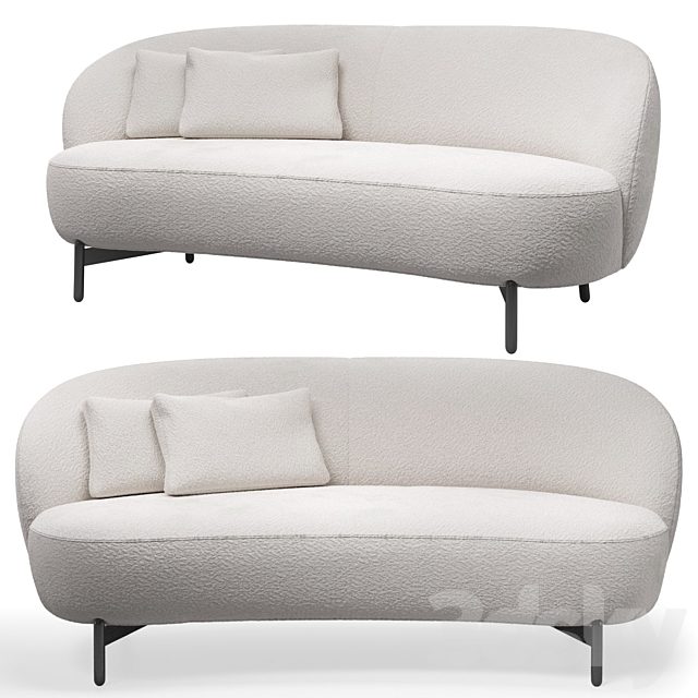 Lunam sofa by Kartell