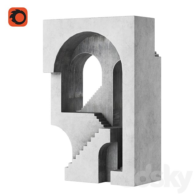 Sculpture Stairway No.13 by David Umemoto