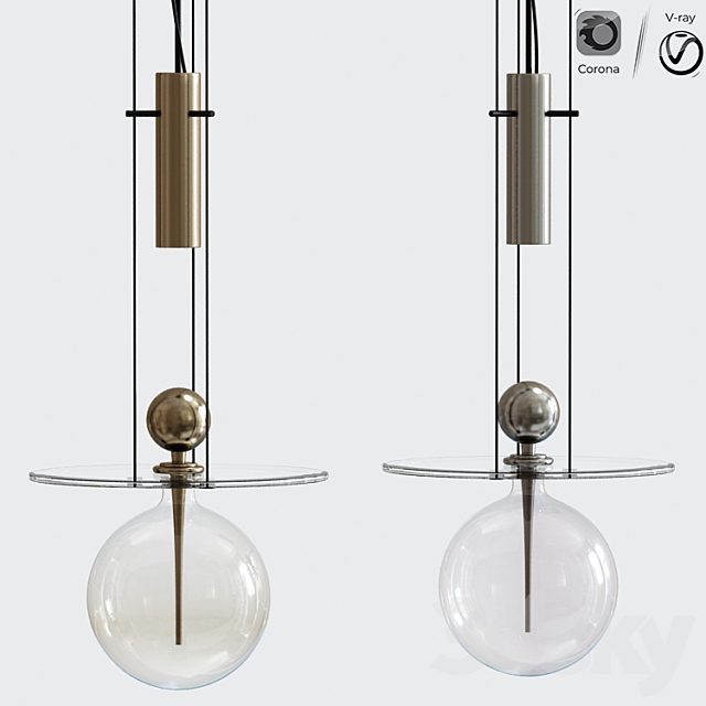Perfume Sphere Ceiling Light