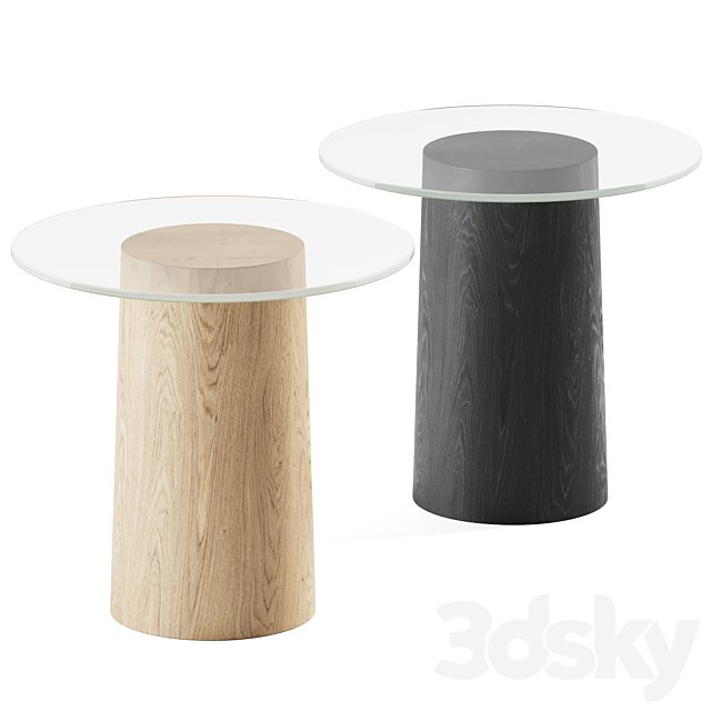 Stub Side Table Oak Fritz Hansen / Coffee Table