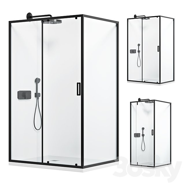 Shower cabin Niagara Nova (120x90; 120x80; 90x90cm)