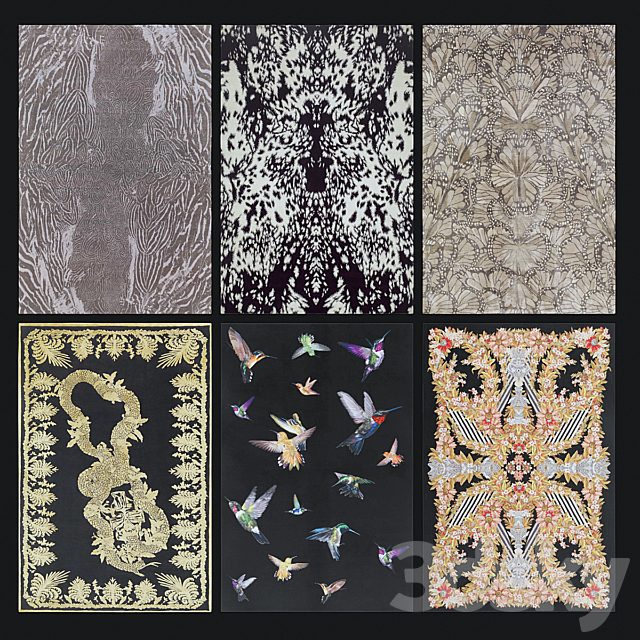 Carpets Alexander McQueen, Diane von Furstenberg
