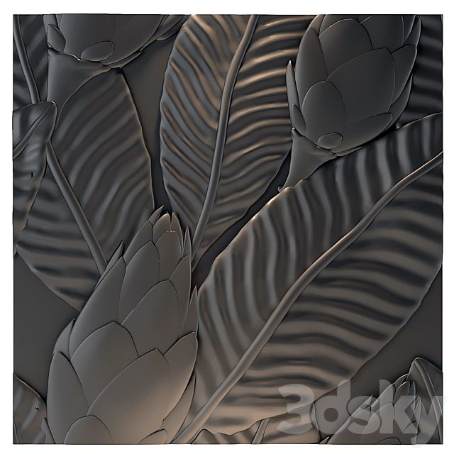 3d panel Jungle-1
