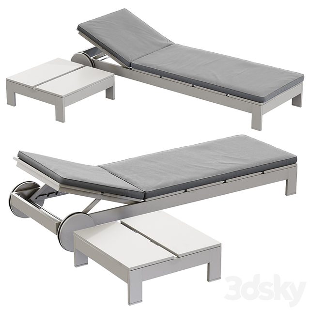 Gandiablasco Na Xemena Chaise lounge (corona7 + vray)