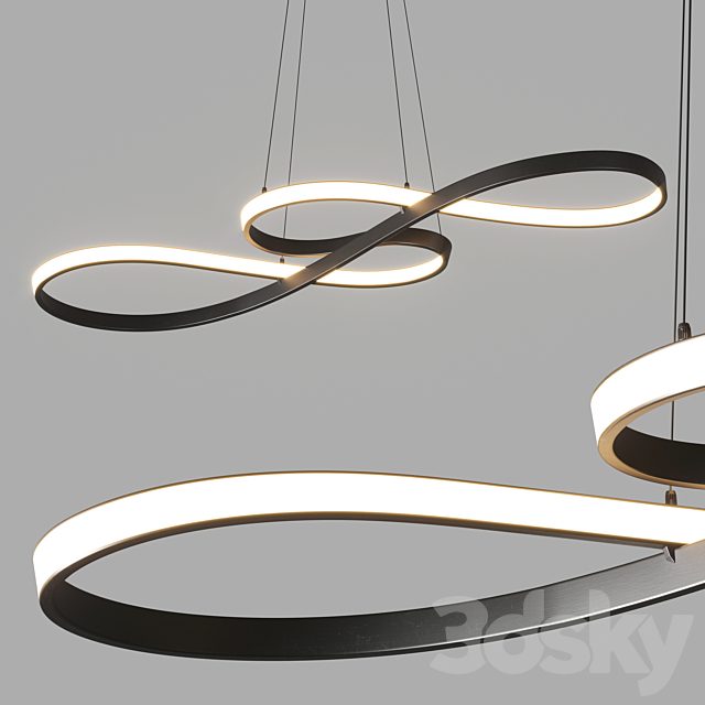 LED Pendant Light 75cm Acrylic Dimmable