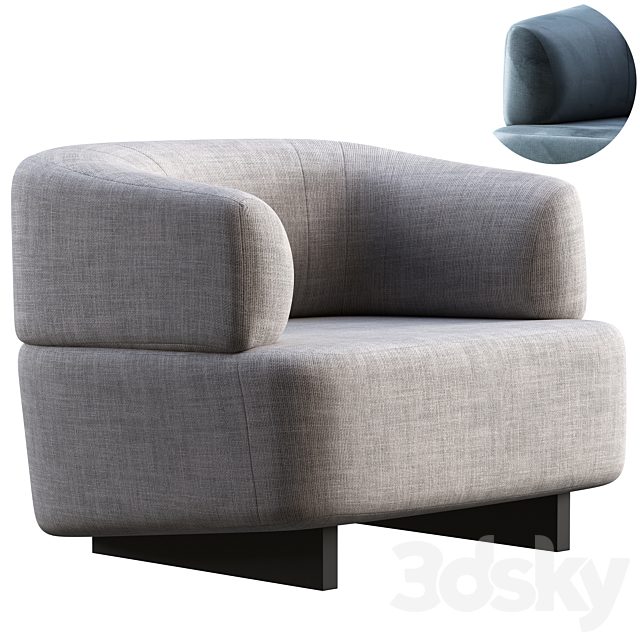 Armchair diemme loft