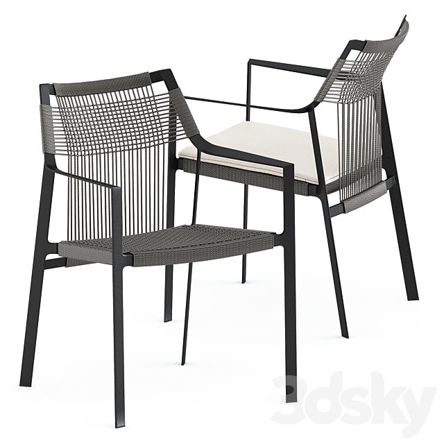 Nodi armchair by Tribu