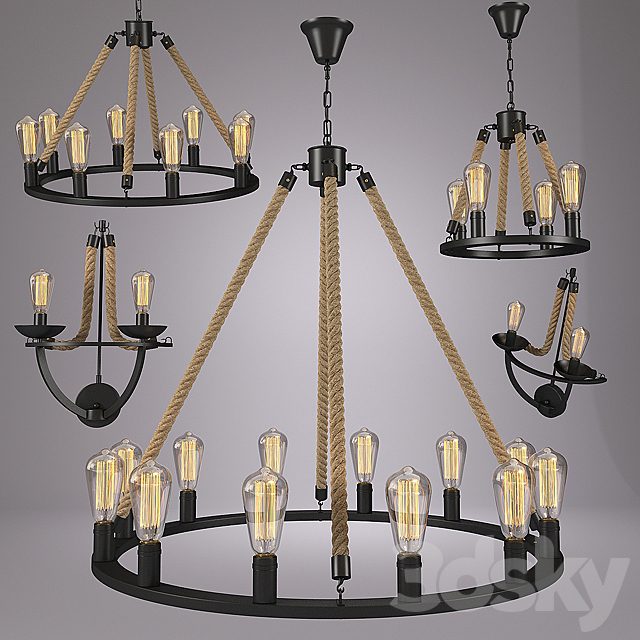 Round-type pendant lamp