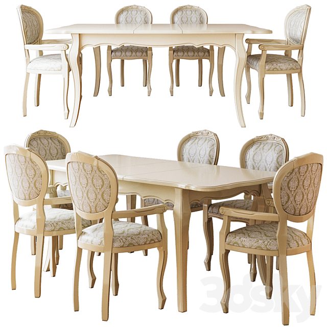 BUCZYNSKI folding table medium. Cleopatra collection