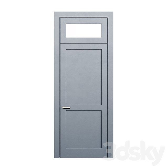 Door with transom