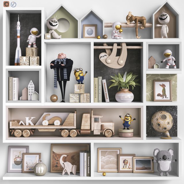 Toys , decor and furniture for nursery 120