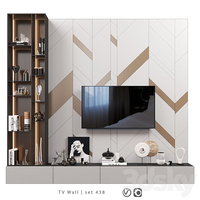 TV Wall | set 438