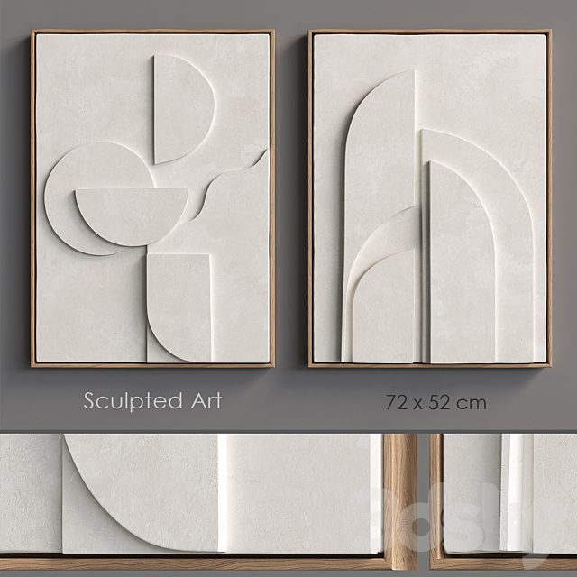 Sculpted Art4 relief