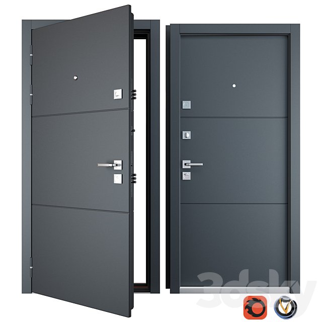 Entrance metal door Gordon (Favorit)