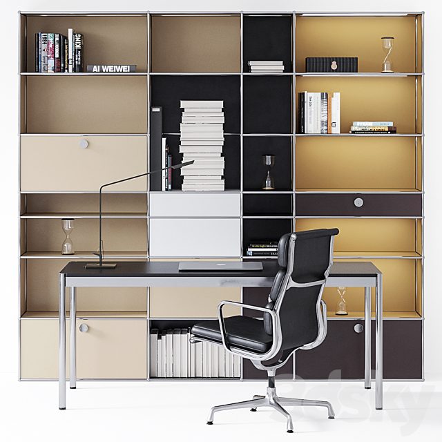 USM Haller & Vitra Office set