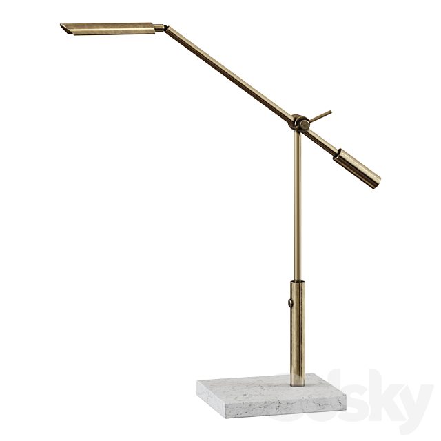 Table lamp Adjustable Brass LED Desk Lamp work lamp