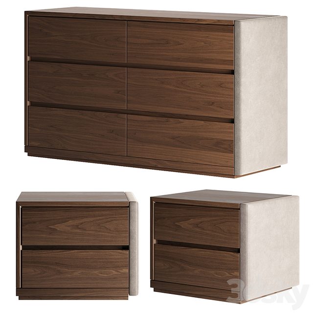 TAYLOR Nightstand and Sideboard by Domkapa