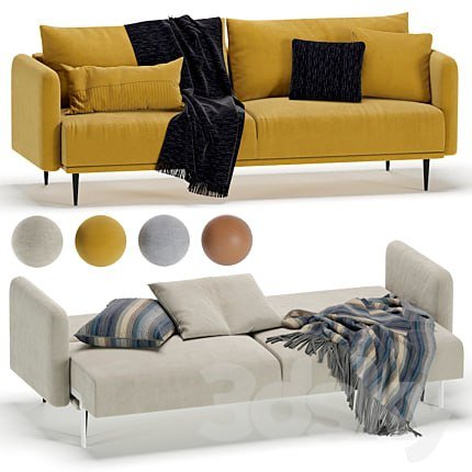 Sofa Loft Sayle Barhat Emerald / Диван Сайле