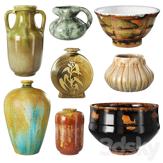 Ceramic vases