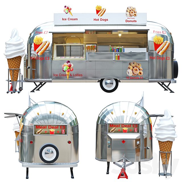 Airstream food truck