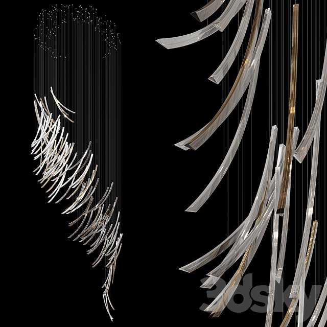 Hanging installation Vargov Design - Samurai