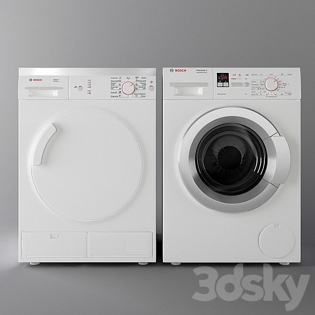 Washer and dryer Bosch