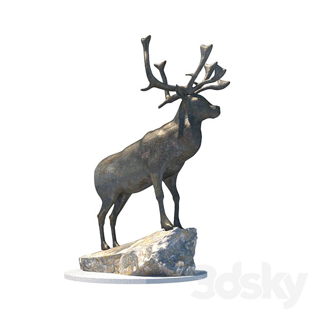 Sculpture  "deer"
