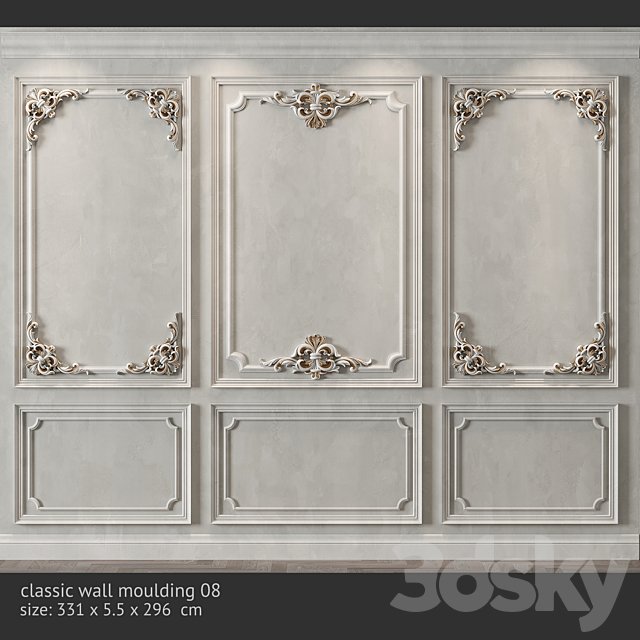classic wall molding 08