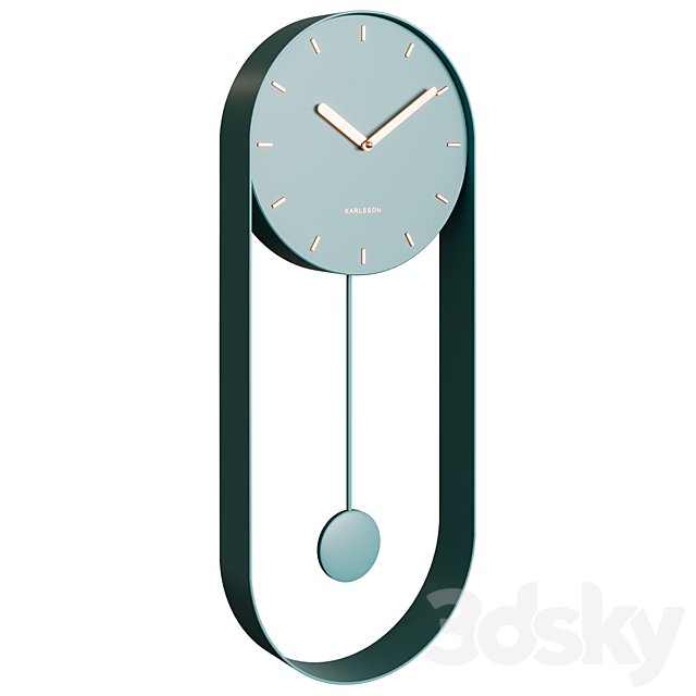 Wall Clock Charm