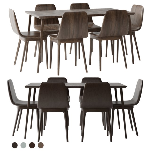 LISABO Table and ODGER Chair ikea