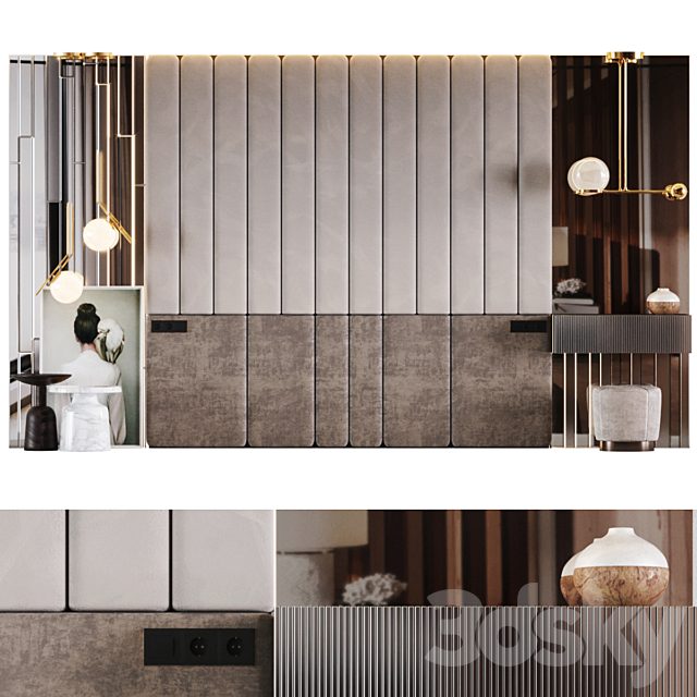 Soft headboard
