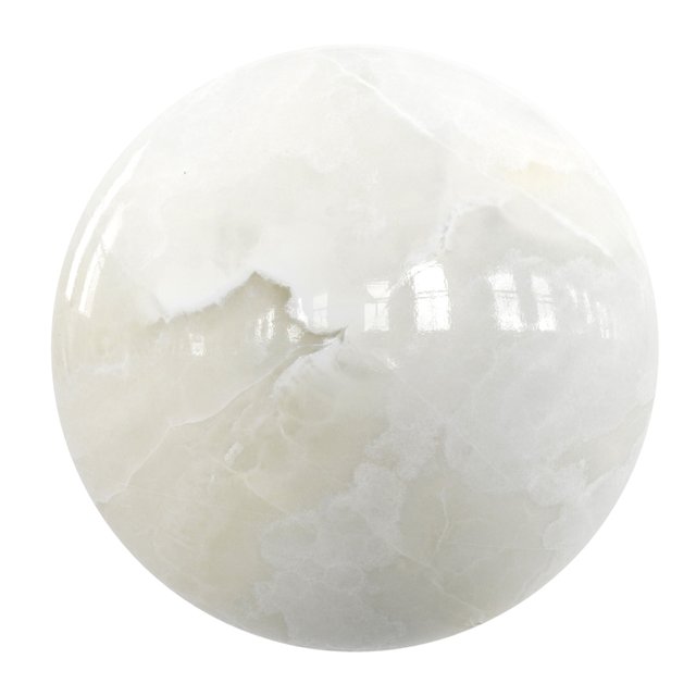Pbr Marble - White Onyx