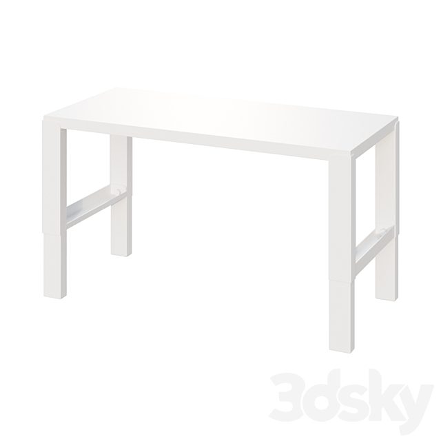 Desk PÅHL POHL Desk, white128x58 cm