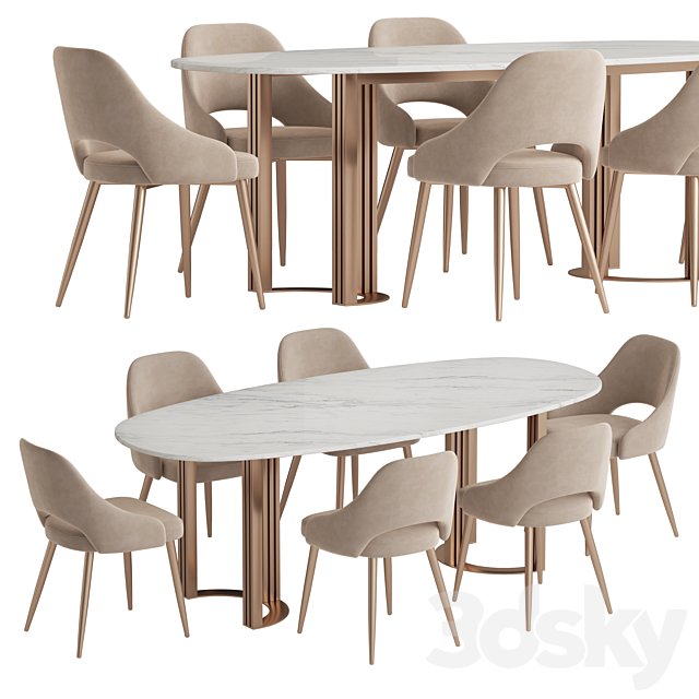 Hudkoff Lord Aero chair Dining set