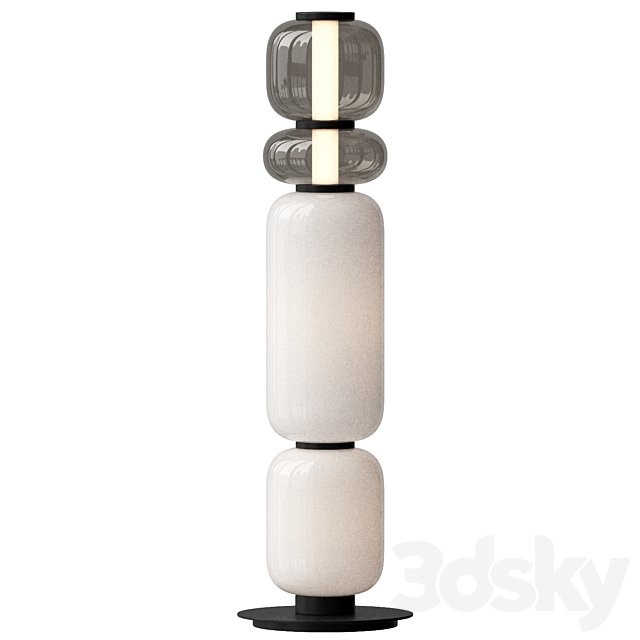 Haiku Glass Floor Lamp