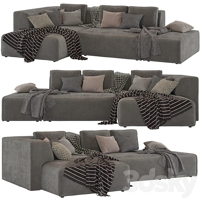 Corner sofa Industrial Loft