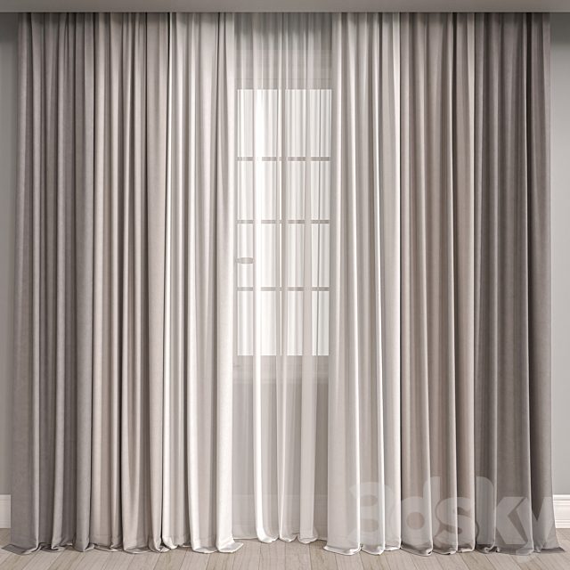 curtain m019