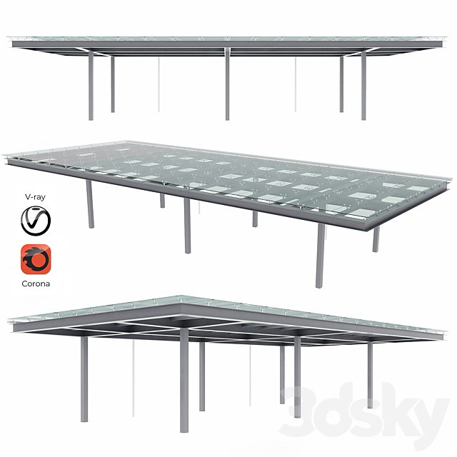 Glass canopy