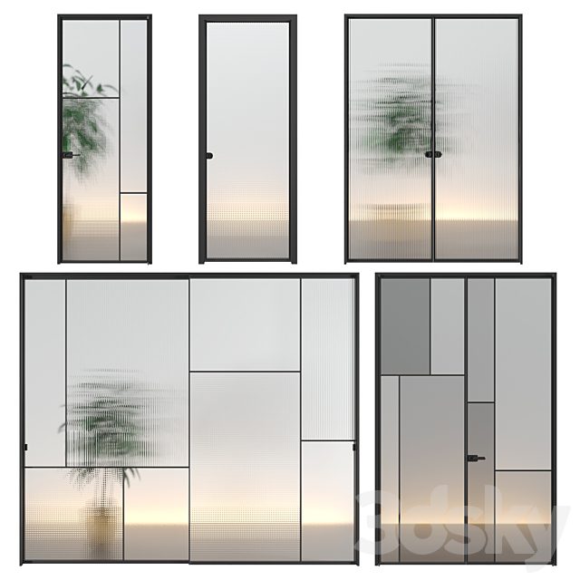 Glas Italia doors Set 01