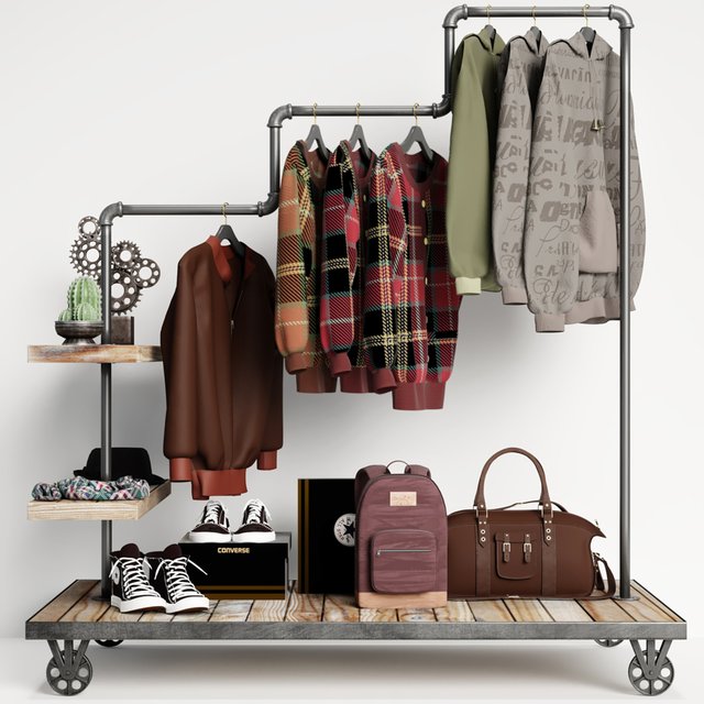 clothes store hanger