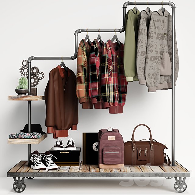 clothes store hanger