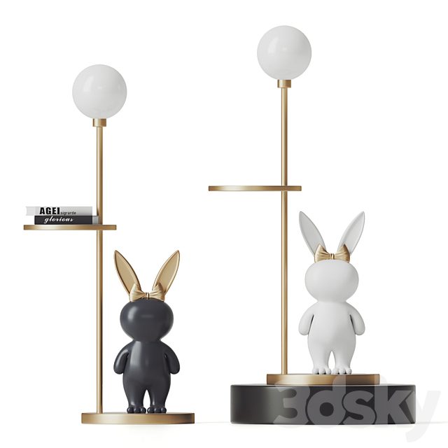 Rabbit Floor Lamp