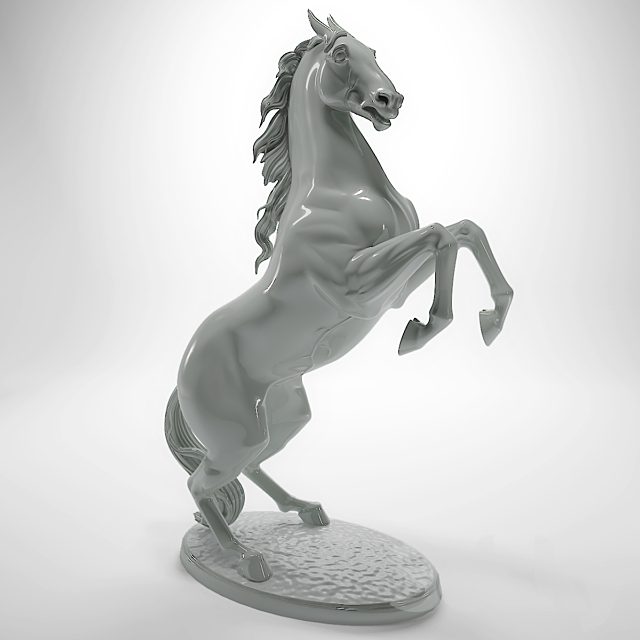 STANDING ON A HORSE