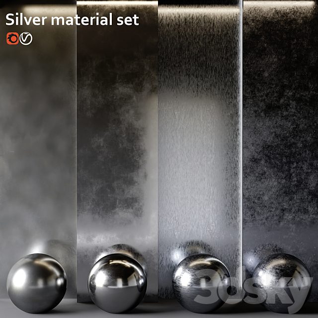 Silver material set