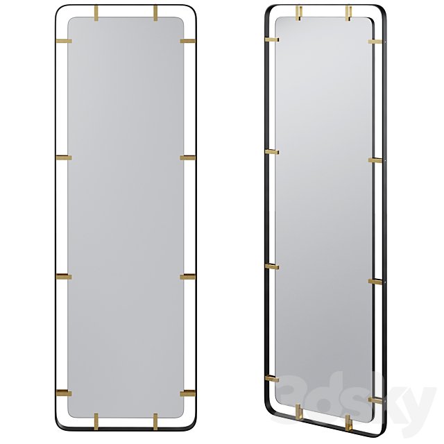 Mirror Betsy Frame Metal by Kare Design