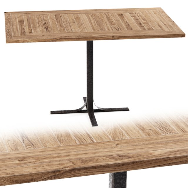 Mila square restaurant table M120 / Rectangular restaurant table