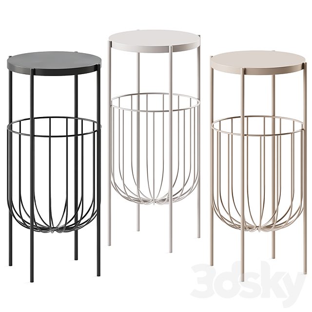 Eyrie Console Table Round by Hübsch Interior / Side table