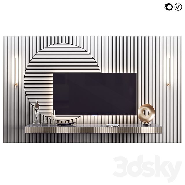 Wall panel and decor 61