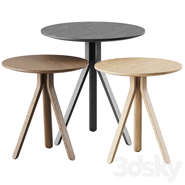 Nuez Table Occasional ME2880 / ME2873 by Andreu World