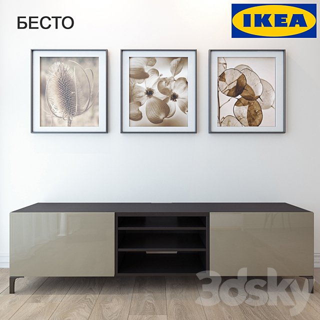 Bollard d / IKEA BESTÅ TV with pictures